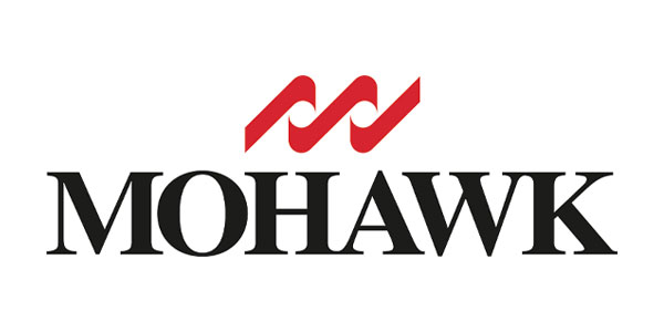 Mohawk Carpet Logo with Pure White Background